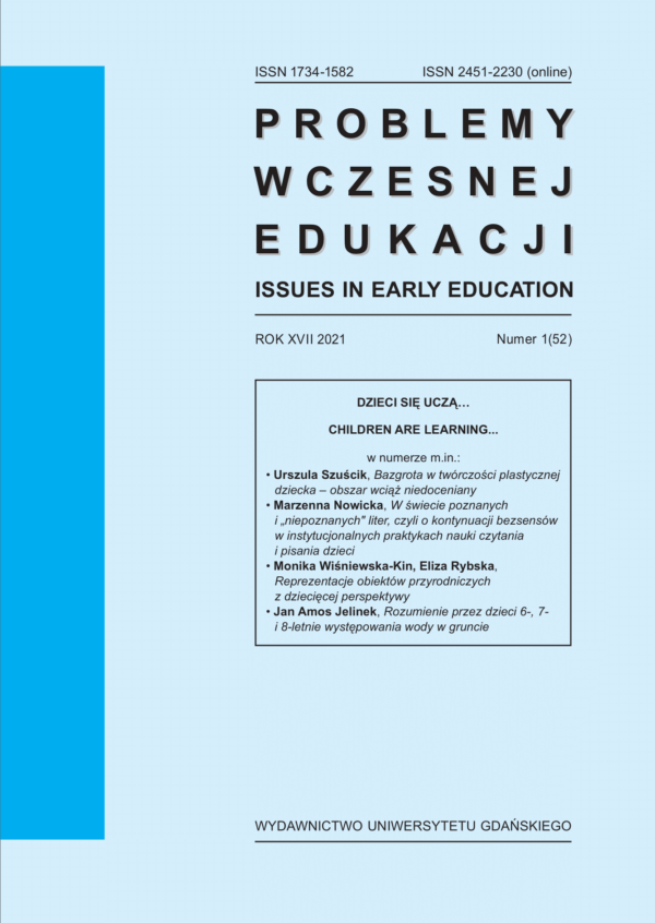 Problemy Wczesnej Edukacji 2021, nr 1 (52) - obrazek 2