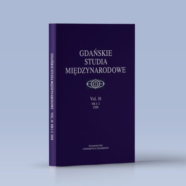 Gdańskie Studia Międzynarodowe. Vol. 16, nr 1–2