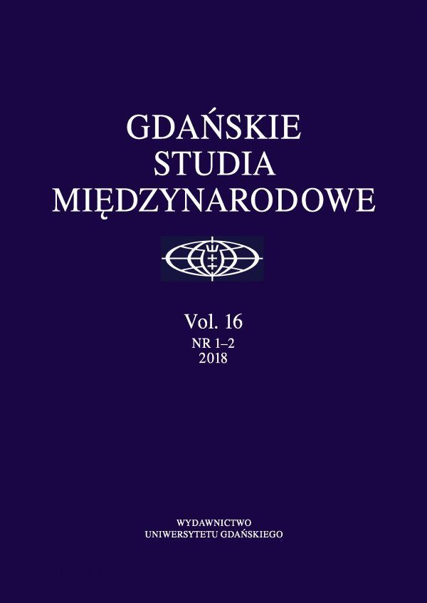 Gdańskie Studia Międzynarodowe. Vol. 16, nr 1–2 - obrazek 2