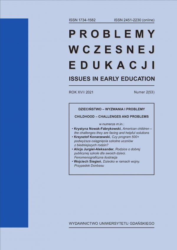 Problemy Wczesnej Edukacji 2021, nr 2(53) - obrazek 2