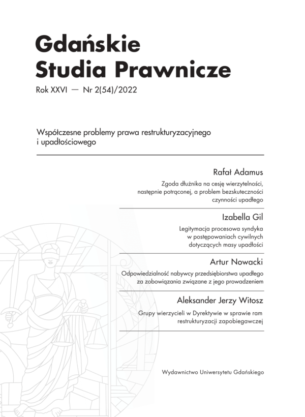 Gdańskie Studia Prawnicze 2(54)/2022 - obrazek 2
