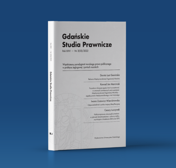 Gdańskie Studia Prawnicze 3(55)/2022