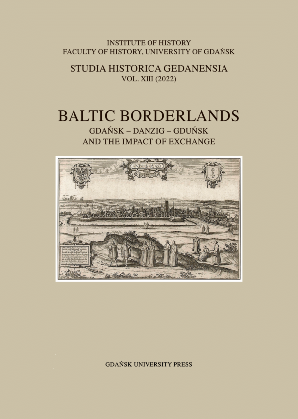 Studia Historica Gedanensia. Tom XIII (2022) - obrazek 2
