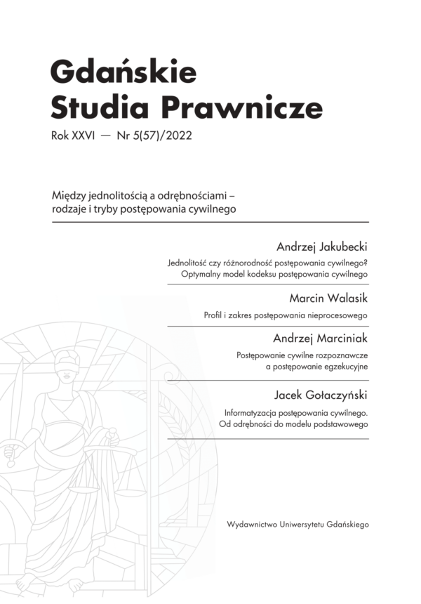 Gdańskie Studia Prawnicze 5(57)/2022 - obrazek 2