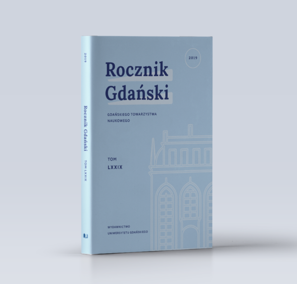 Rocznik Gdański. Tom LXXIX (2019)