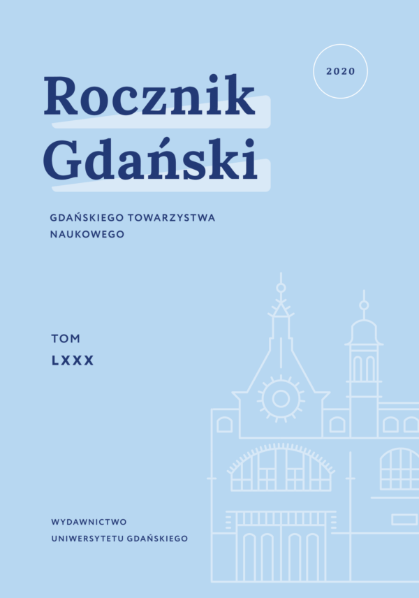 Rocznik Gdański. Tom LXXX (2020) - obrazek 2