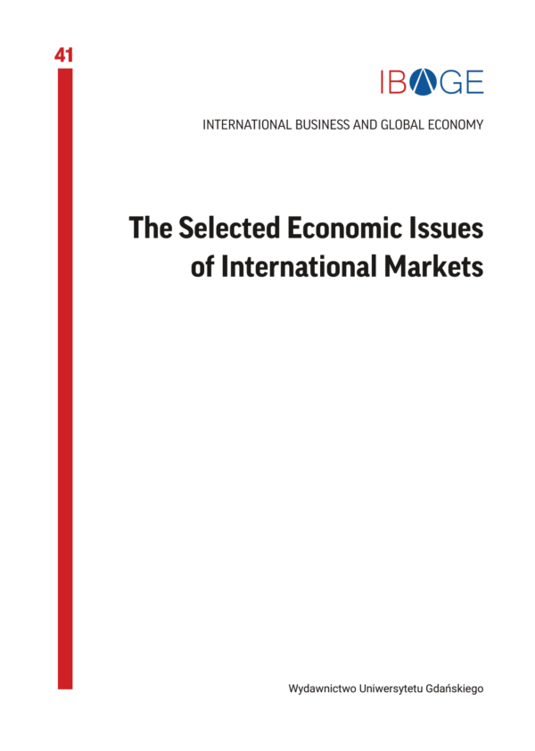 IBAGE 2023, nr 41. The Selected Economic Issues of International Markets - obrazek 2