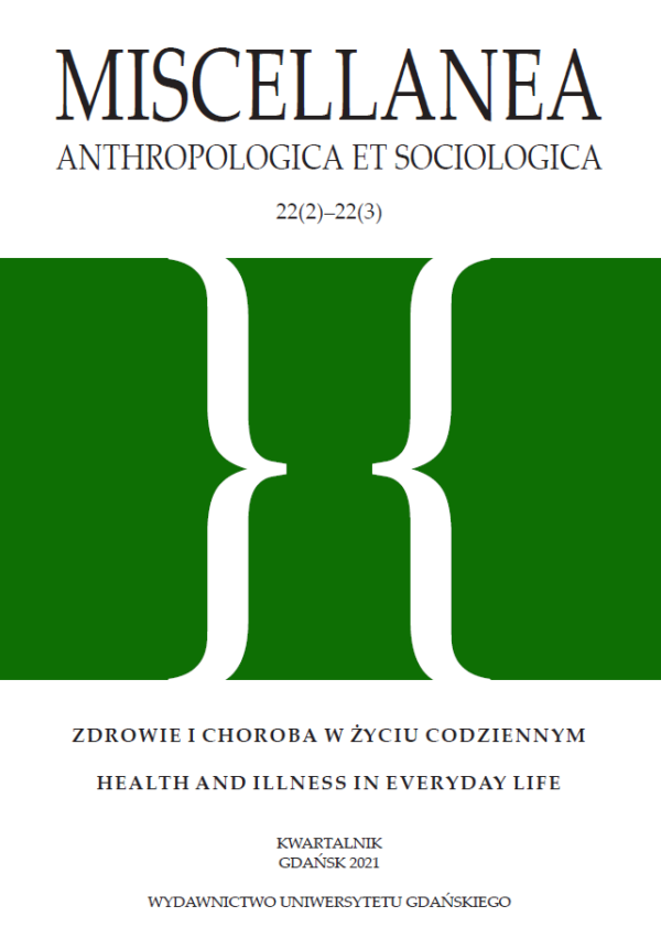 Miscellanea Anthropologica et Sociologica 22(2–3) - obrazek 2