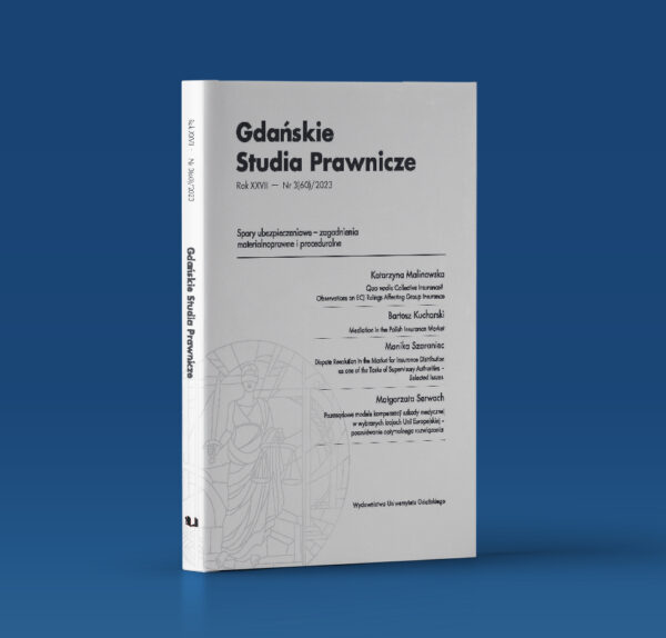 Gdańskie Studia Prawnicze 3(60)/2023