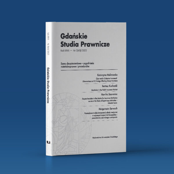 Gdańskie Studia Prawnicze 3(60)/2023