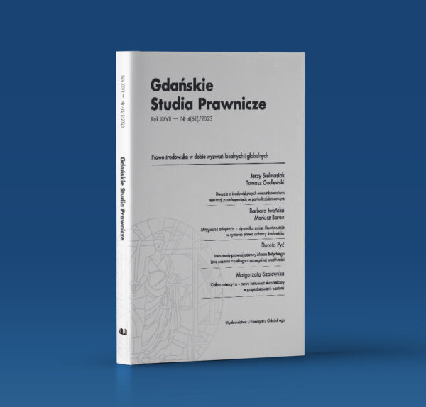 Gdańskie Studia Prawnicze 4(61)/2023