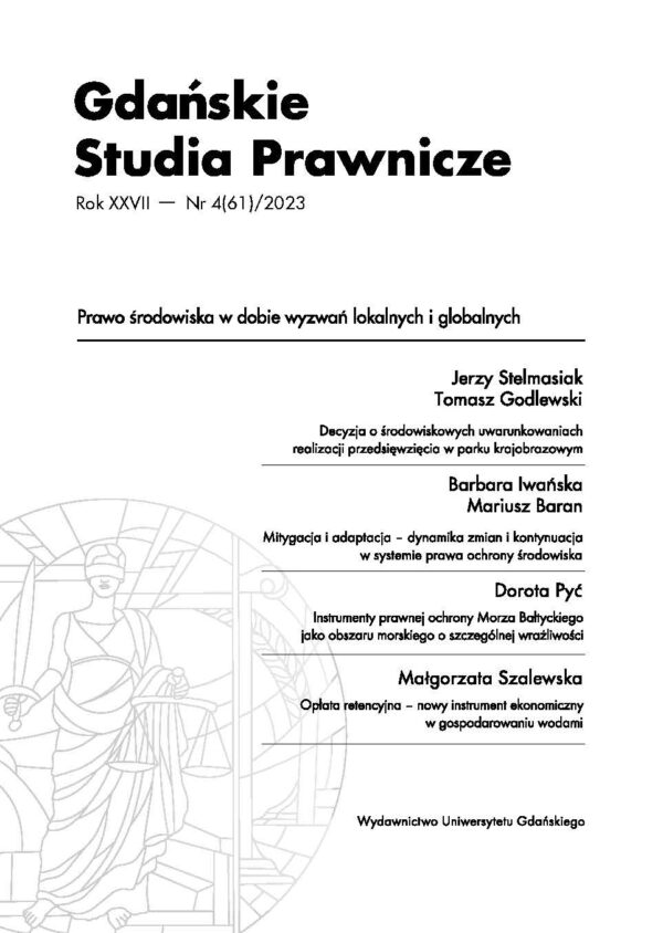 Gdańskie Studia Prawnicze 4(61)/2023 - obrazek 2