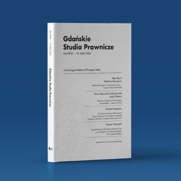 Gdańskie Studia Prawnicze 3(64)/2024