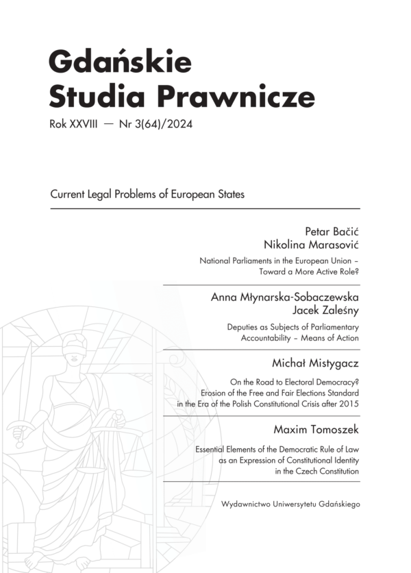 Gdańskie Studia Prawnicze 3(64)/2024 - obrazek 2