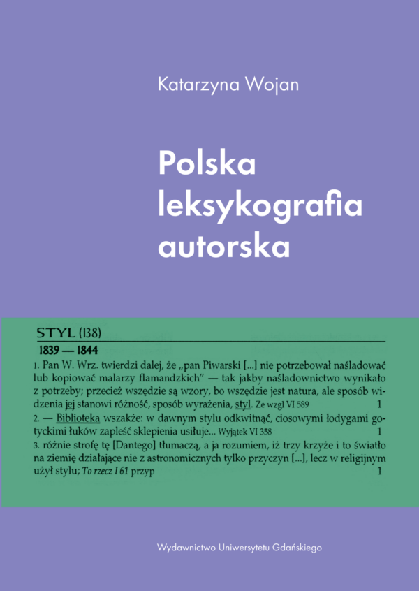 Polska leksykografia autorska - obrazek 2