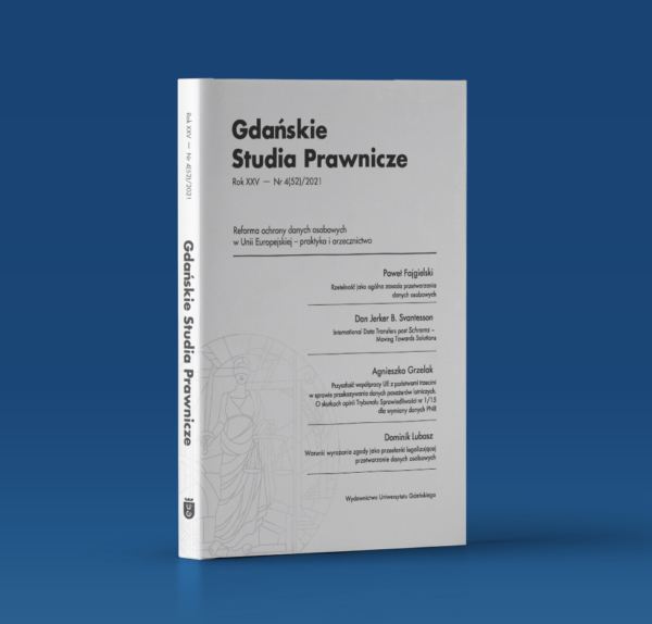 Gdańskie Studia Prawnicze 4(52)/2021