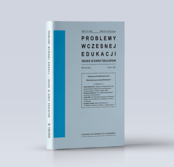 Problemy Wczesnej Edukacji 2024, nr 1(58)