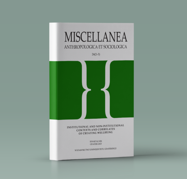 Miscellanea Anthropologica et Sociologica 24(2–3)