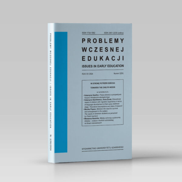 Problemy Wczesnej Edukacji 2024, nr 2(59)