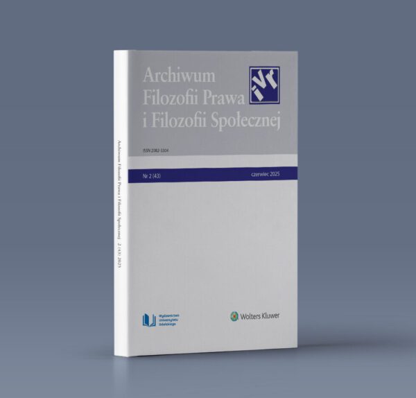 Archiwum Filozofii Prawa i Filozofii Społecznej 2(43)/2025
